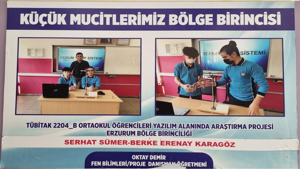 TÜBİTAK 2204-B BÖLGE FİNALİNDE 1. OLDUK